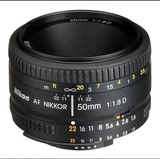 Lente Nikon Af 50mm F : 1.8 Nikkor Digital