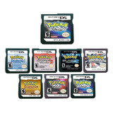 Jogo Pokemon Ds Pearl Diamo. Platin. Heart. Black White Soul