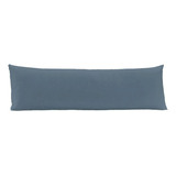 Fronha Body Pillow Toque Acetinado 40cmx130cm Altenburg 1pç Azul Dimensão