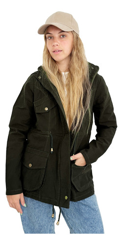 Customs Ba Camperas Mujer Parka Importada Campera Parkas D