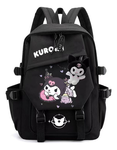 Mochila Escolar De Grande Capacidade Fantasy Magic Kuromi St