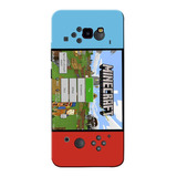Funda Diseño Tricolor Tipo Consola Nintendo Minecraft Fc