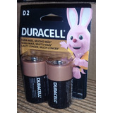 Pila D Duracell  2 Piezas 