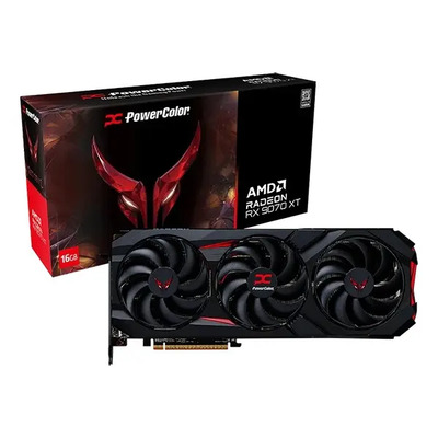 Tarjeta De Video Rx 9070 Xt 16gb Oc Power Color Red Devil | Envío gratis