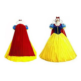 L Vestido Cosplay De Niña Vestido Adulto Blancanieves