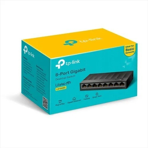 Switch Escritorio Litewave 8 Puertos Gigabit Tp-link Ls1008g