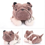 Peluche De Perrito Tierno, Felpa, Bulldog, Perro.