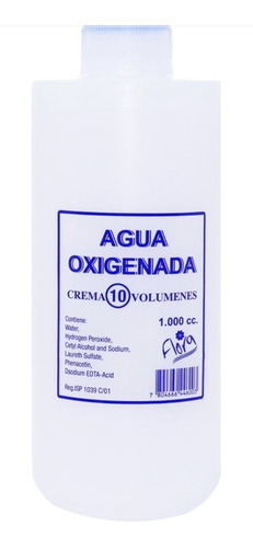 Crema De Agua Oxi-dantes Flora 1000ml Vol. 10% 20% 30% 40%