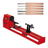 Torno Para Madera 350w Einhell + Gubias Set 5 Piezas