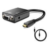 Unkonwn Convertidor Micro Hdmi A Vga Micro Hdmi A Vga Con Co