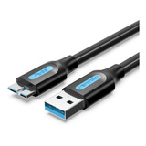 Vention - Cabo Copbh Usb 3.0 X Micro B 2 Metros Hd Externo