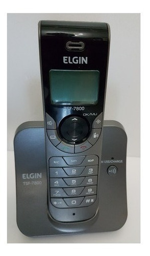 Telefone Sem Fio Elgin Tsf-7800 Visor Azul - Acompanha Pilha