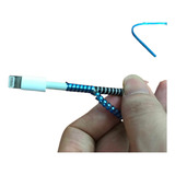 20 Pzas Cubierta Espiral Protector Cable Usb Color Metálicos