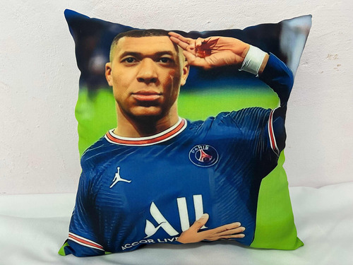 Cojines Futbol Kylian Mbappe 40cm Cualquier Futbolista