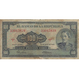 Colombia 100 Pesos Oro 20 De Julio 1965