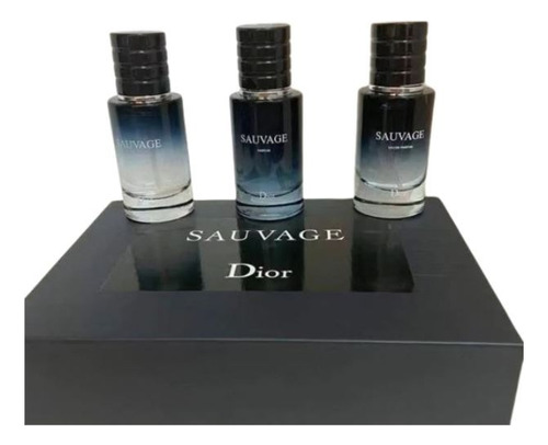 Set Dior Sauvage Perfume 3 X 30 Ml 
