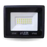 Refletor Led Holofote 30w Verde Bivolt Ip66 Prova D'agua