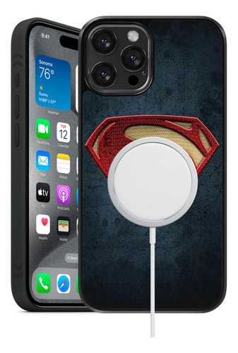 Funda Para Mag-safe Para iPhone  De Super Heroe Supermman#