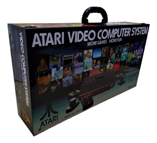 Caixa Com Divisorias Em Mdf  Atari 6 Chaves E Alça 