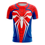 Playera Sublimada Talla Extra Spiderman Ps4 Juego 