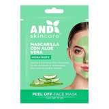 Mascarilla Facial Coreana Peel Off And Con Aloe Vera Tipo De Piel Mixta