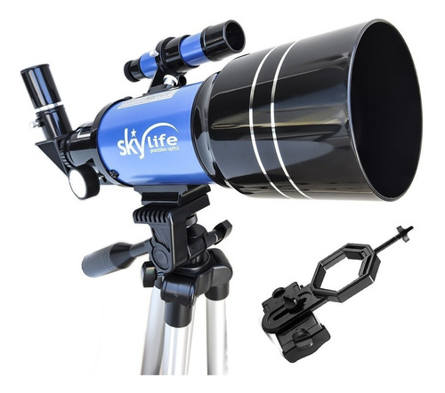 Telescópio Refrator Tycho 70mm + Adaptador Celular Adtx