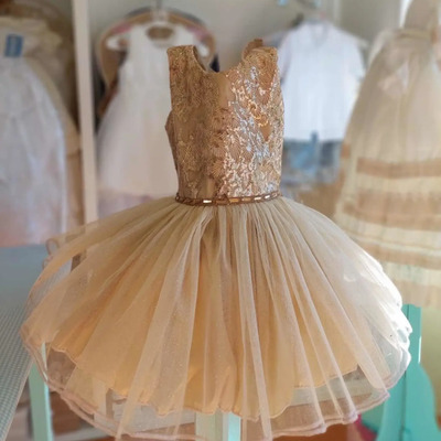 Vestido Dorado | Envío gratis