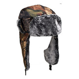 Gorro Camuflado Aviador Realtree Tapa Orejas Ushanka Ruso