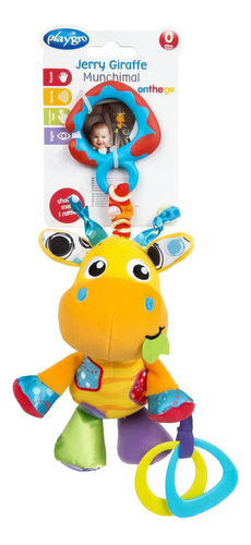 Sonajero Colgante Bebe Jerry Giraffe Munchimal Playgro Edu Color Multicolor Diseño Jirafa