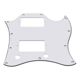 Placa Protectora Blanca Guitarra De 3 Capas Compatible ...