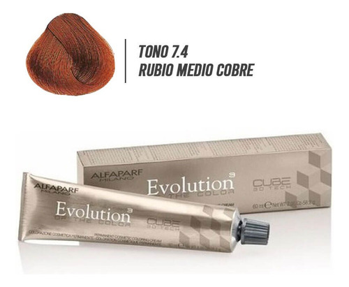 Tintura Alfaparf Evolution Of The Color Cube X 60g