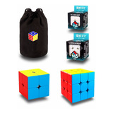 2 Cubos Rubik Moyu Meilong 2 Y 3  Stickerless + Estuche
