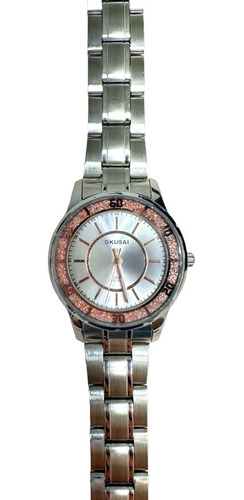 Reloj Okusai Mujer Okd0069-ans-7a5 Malla Acero