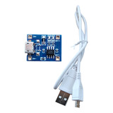 Cargador Bateria Litio Modulo Micro Usb Tp4056 5v Carga Ok