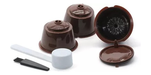 6 Capsulas Dolce Gusto Cafetera Reusables Rellenables Refill