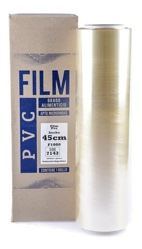 Film Alimenticio Industrial Pvc  Metric (45cm X 800 Metros) 