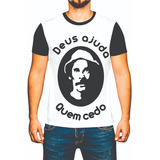 Camiseta Camisa Bíblicas Frases Cerveja Cachaça Carnaval L02