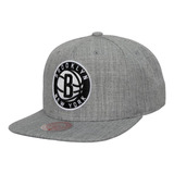 Gorra Mitchell & Ness Team Heather 2.0 Brooklyn Nets Nba Bas