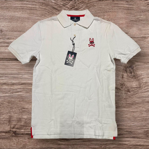 Playera Tipo Polo Psycho Bunny Caballero Original