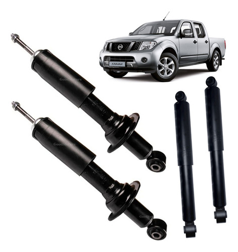 Amortiguadores Nissan Navara 2.5 4x4 2007 2013 Kit X4 Pcs