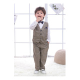 Conjunto De Ropa Formal Para Niños, Chaleco, Blazer