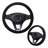 Funda Cubre Volante Set De Coche Protector Negro 3 Piezas 