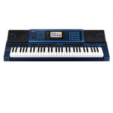 Teclado Casio Arranjador Sintetizador Mz-x500 61 Azul Mzx500 Cor Azul-marinho 110v/220v