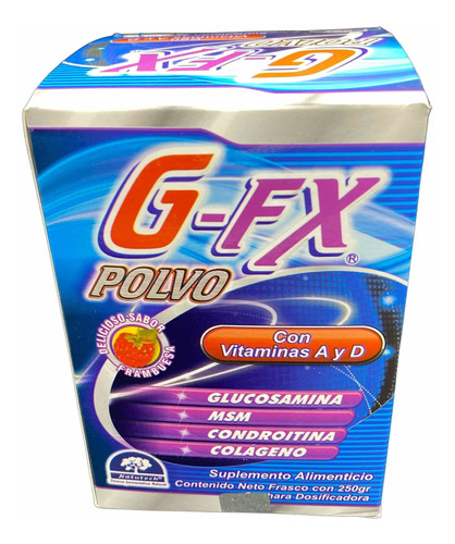 G-fx Polvo Frasco C/250 Gr Reparador De Articulaciones