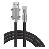 Cable De Datos Carga Súper Rápida Usb A - Tipo C 120w 6a 1m