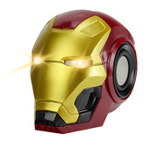 Bocina Led Bluetooth Casco Iron Man Avengers Vengadores