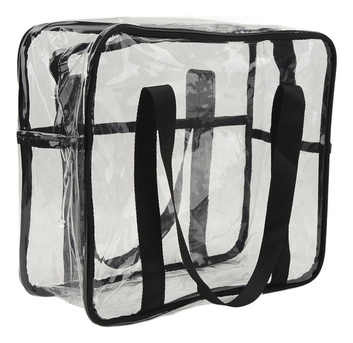 Bolsa Transparente De Pvc Multifuncional, Grande, Transparen