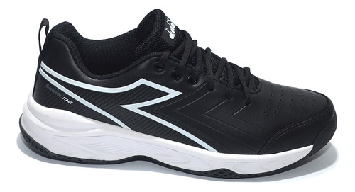 Zapatillas Diadora Modelo Loosa Negro - Tenis - Padel