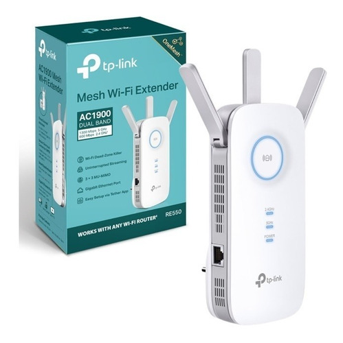 Extensor Repetidor Dual Band Wifi Tp-link Ac1900 Re550 Mesh