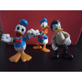 Lote De 3 Figuras De Pato Donald